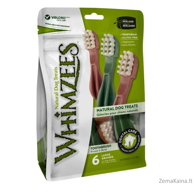 WHIMZEES Szczoteczka L 6szt