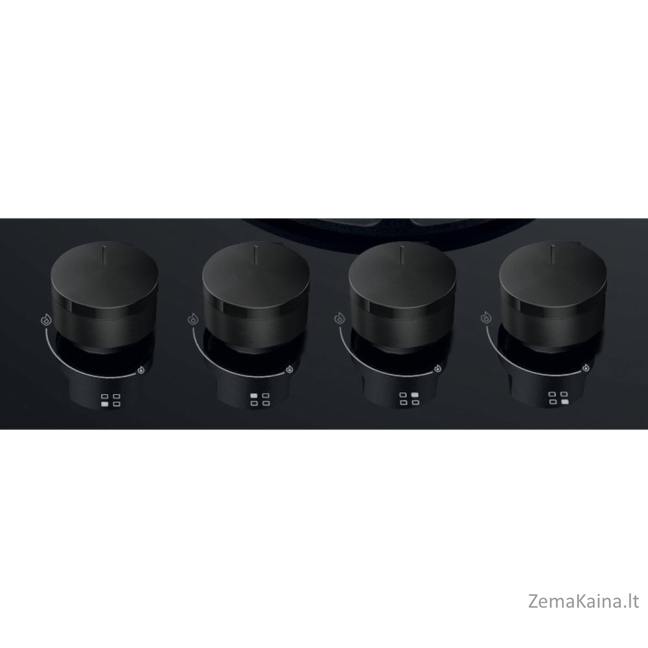 Whirlpool AKT 625/NB1 Juoda Įmontuoti 59 cm Dujinė 4 zone(s) 2