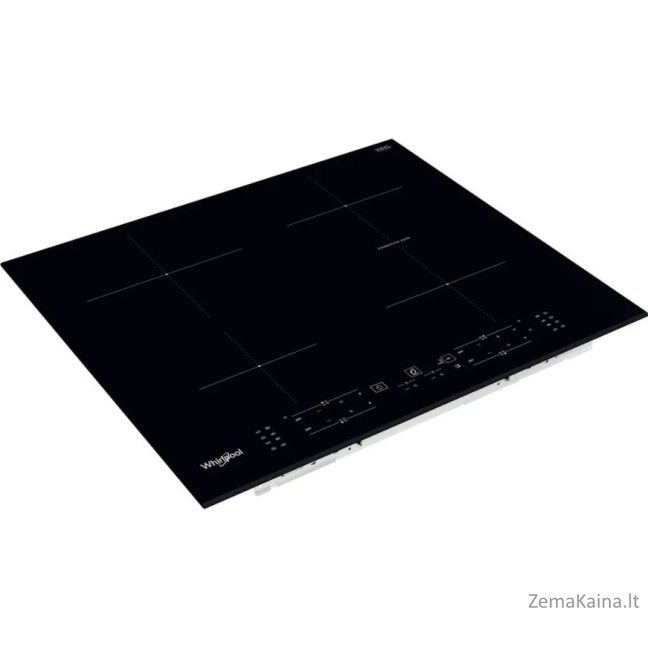 Whirlpool WB B8360 NE viryklė Juoda Įmontuoti 59 cm Indukcinė viryklė, padalyta į sritis 4 zone(s) 2