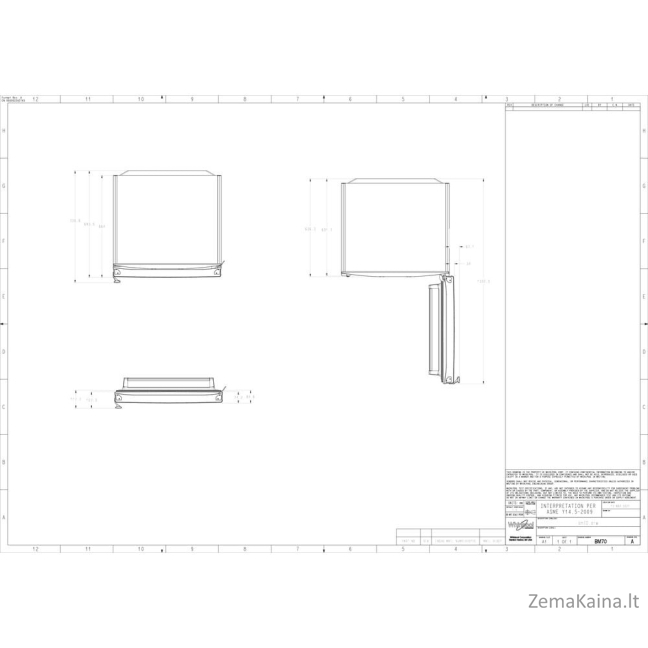 Whirlpool WB70E 973 W Pastatomi 462 L D Balta