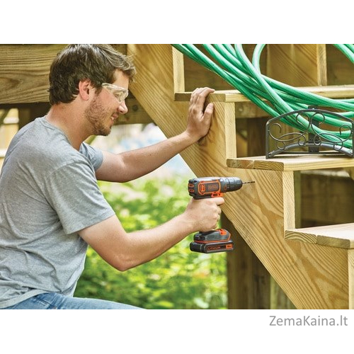 Wiertarko-wkrętarka 18V CDC18BAFC-QW BLACK+DECKER 2
