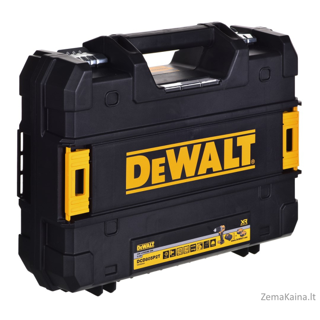 Wiertarko-wkrętarka 18V 2x5,0Ah BL TSTAK DCD805P2T 11