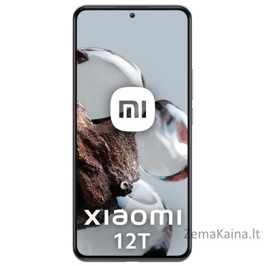 Xiaomi 12T 16,9 cm (6.67") Dviguba SIM jungtis Android 12 5G C tipo USB 8 GB 256 GB 5000 mAh Juoda