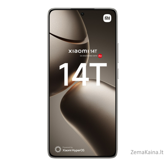 Xiaomi 14 T 16,9 cm (6.67") Dviguba SIM jungtis 5G 12 GB 256 GB 5000 mAh Pilka