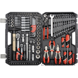 Yato YT-38901 Įrankių rinkinys XXL 1/4-1/2" 122 elementai