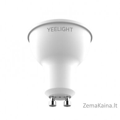 Yeelight YLDP004 W1 GU10 Wi-Fi reguliuojamo ryškumo išmanioji lemputė 4 vnt. 2