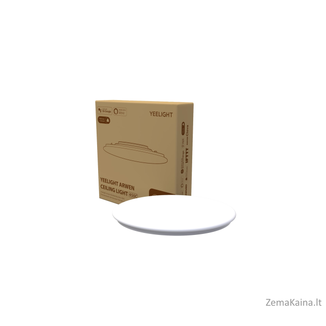 Yeelight Arwen 450C lubų šviestuvas Balta LED F 3