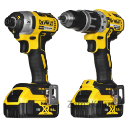 Zestaw Combo 18V DCD796+DCF887 2x5,0Ah DCK266P2T