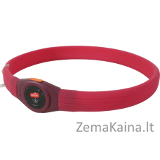 ZOLUX Obroża LED silikon BIVOUAK czerwona