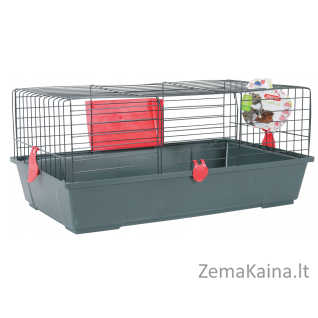Zolux Cage Classic 80 cm, grey/red