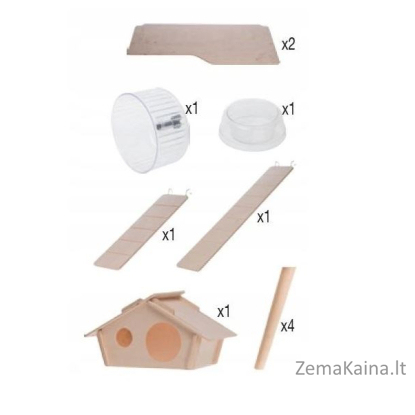 Zolux narvas Neo Silta maži graužikai H58, Pilka 1