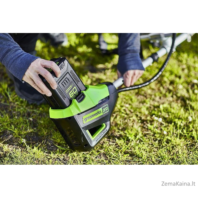 Žoliapjovė/pjaunamoji su dviračio rankena  60V Greenworks GD60BCB - 2108407 1